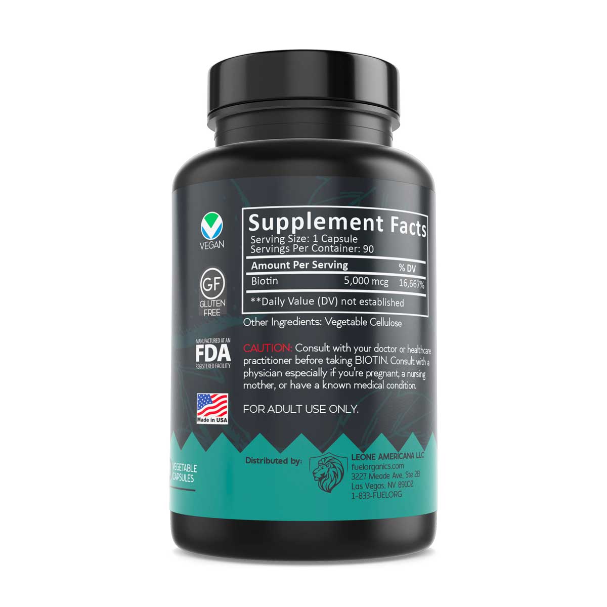 Vegan Biotin Supplement Ingredients